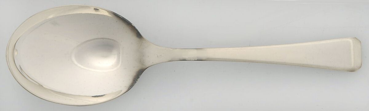 Craftsman (Sterling, 1932) Straight Handle Baby Spoon by Towle Silver-1