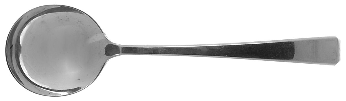 Craftsman (Sterling, 1932) Round Bowl Soup Spoon (Gumbo) by Towle Silver-1