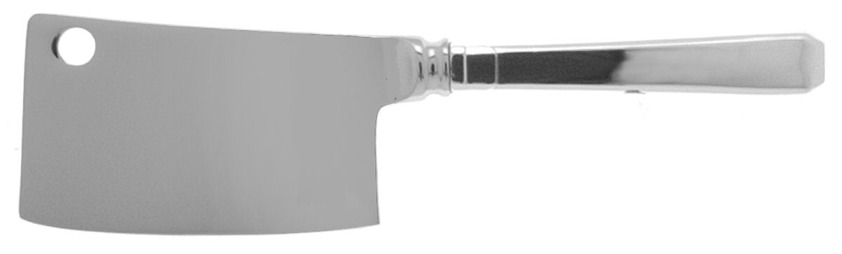 Craftsman (Sterling, 1932) Cheese Cleaver with Stainless Blade by Towle Silver-1