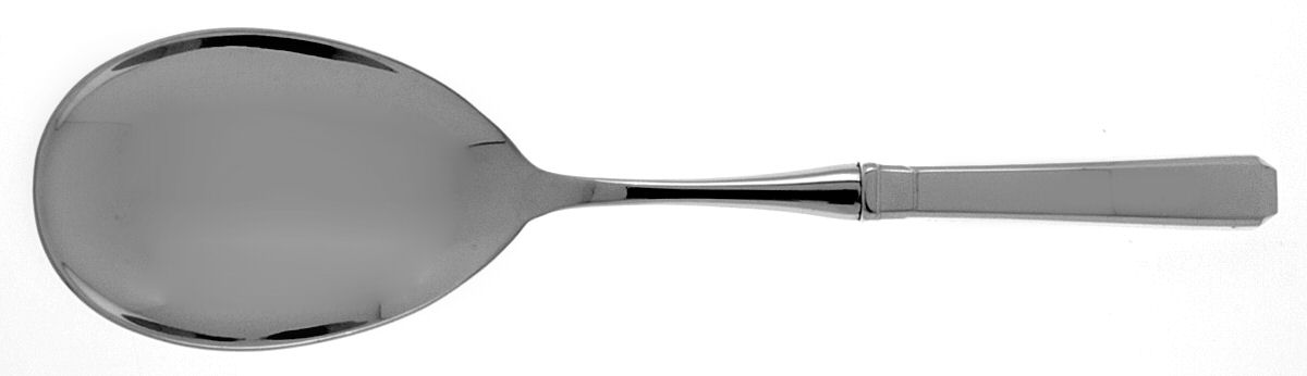 Craftsman (Sterling, 1932) Salad Servng Spoon with Stainless Bowl by Towle Silver-1