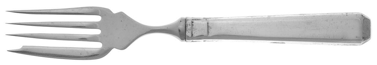Craftsman (Sterling, 1932) Individual Hollow Fish Fork, Stainless Tines by Towle Silver-1