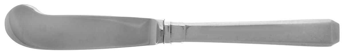 Craftsman (Sterling, 1932) Butter Spreader Hollow Hdl-Paddle/Stainless Blade by Towle Silver-1