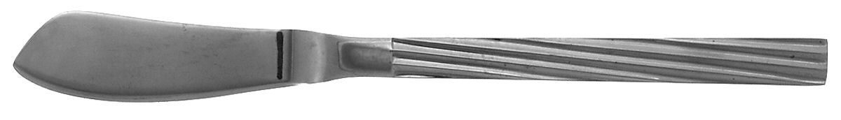 Crossline (Stainless) Flat Handle Master Butter Knife by Towle Silver-1
