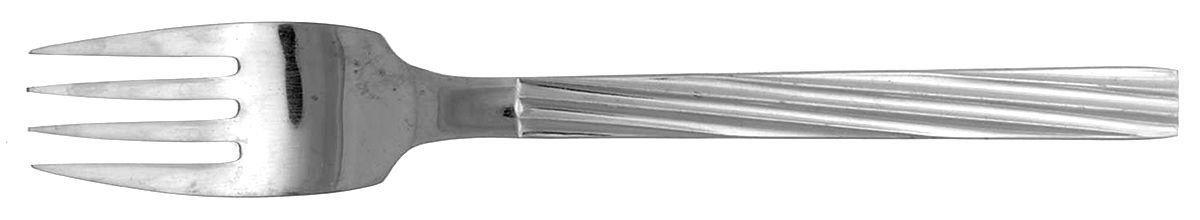 Crossline (Stainless) Individual Salad Fork by Towle Silver-1