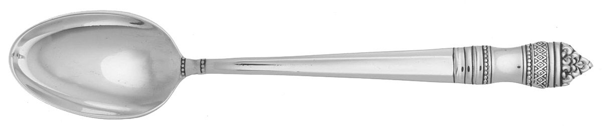 Danish Baroque (Sterling, 1970) Demitasse Spoon by Towle Silver-1