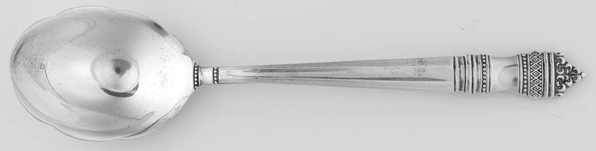 Danish Baroque (Sterling, 1970) Sugar Spoon by Towle Silver-1