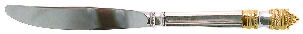 Danish Baroque Gold (Sterling, 1974) Modern Hollow Knife by Towle Silver-1