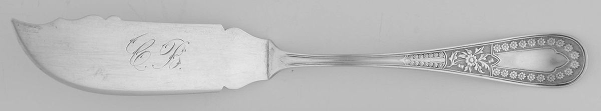 Daisy (Sterling, 1883) Flat Handle Master Butter Knife by Towle Silver-1