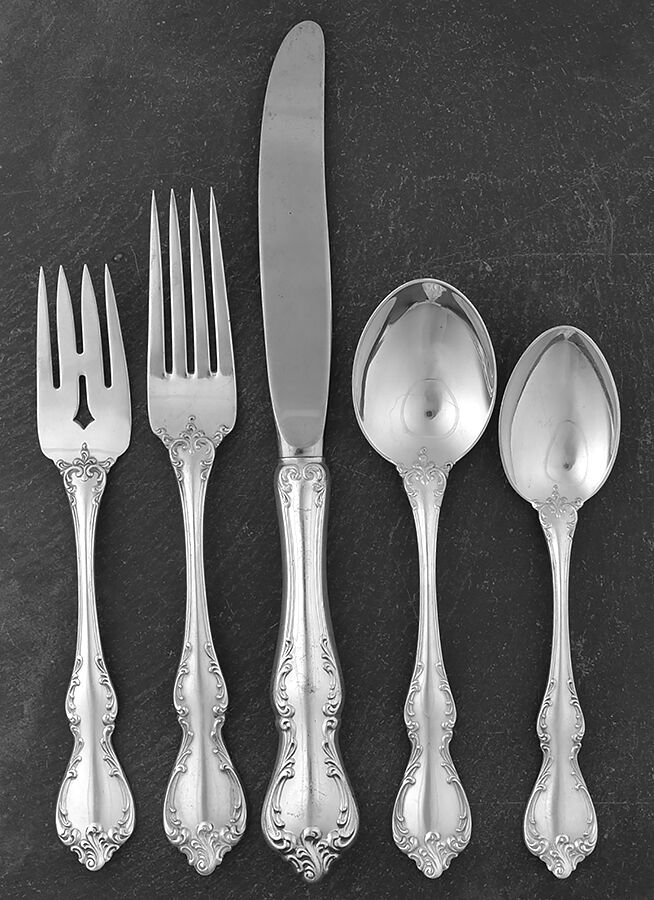 Debussy (Sterling, 1959) 40  Piece Estate Set by Towle Silver-1