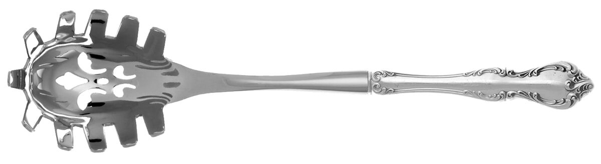 Debussy (Sterling, 1959) Pasta Server with Stainless Bowl HC by Towle Silver-1