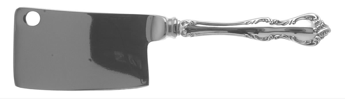 Debussy (Sterling, 1959) Cheese Cleaver with Stainless Blade by Towle Silver-1