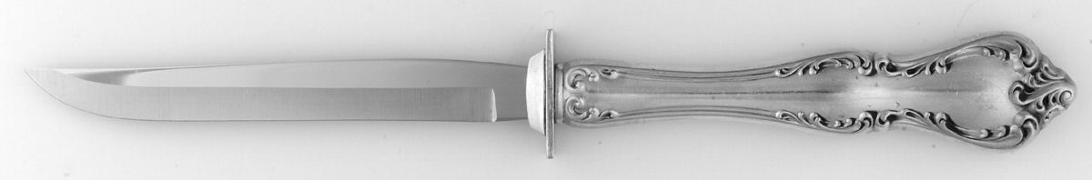 Debussy (Sterling, 1959) Individual Steak Knife w/Bevel Blade by Towle Silver-1
