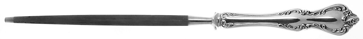Debussy (Sterling, 1959) Large Steel Rod Knife Sharpener by Towle Silver-1