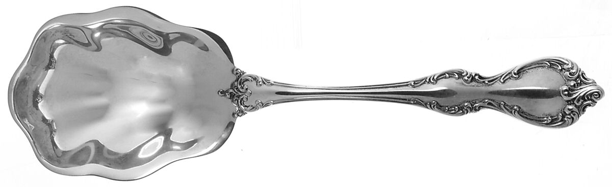Debussy (Sterling, 1959) Solid Shell Casserole Spoon by Towle Silver-1