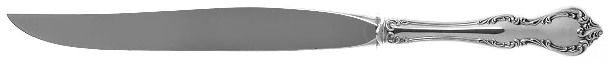 Debussy (Sterling, 1959) Large Stainless Blade Roast Carving Knife by Towle Silver-1