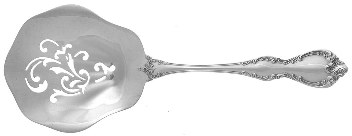 Debussy (Sterling, 1959) Tomato Server, Solid Piece by Towle Silver-1