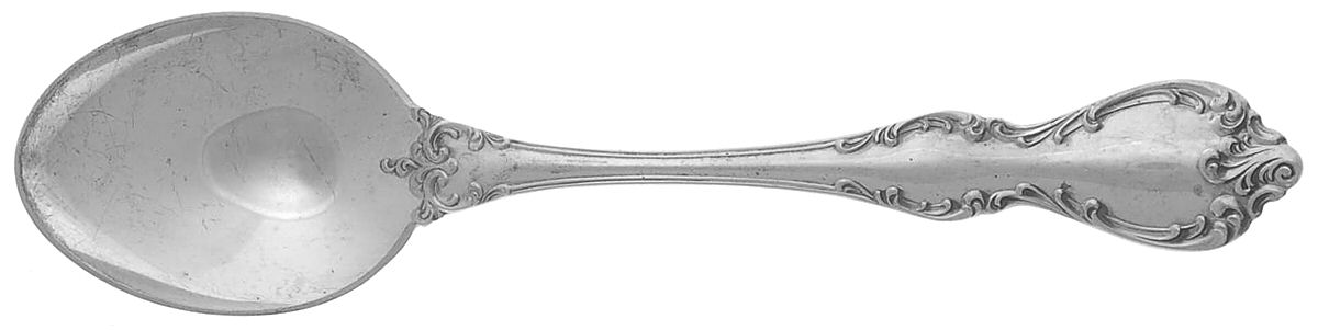 Debussy (Sterling, 1959) Dessert/Oval Soup Spoon by Towle Silver-1