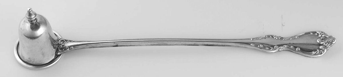 Debussy (Sterling, 1959) Solid Flat Handled Candle Snuffer by Towle Silver-1