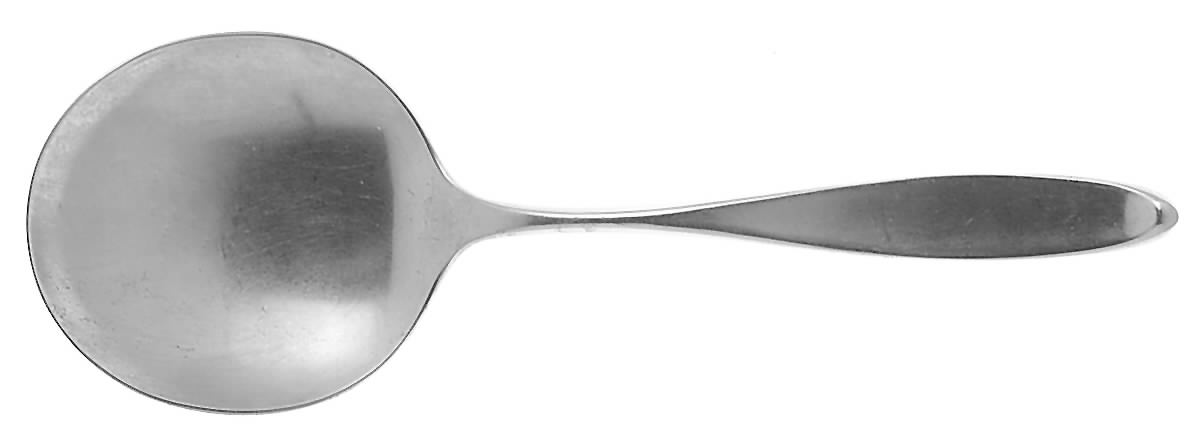 Design 2 (Stainless, Norway-Germany) Solid Serving Spoon by Towle Silver-1