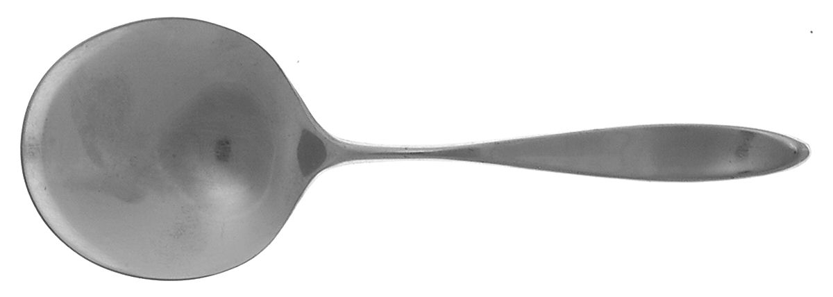 Design 2 (Stainless, Norway-Germany) Solid Serving Spoon by Towle Silver-1