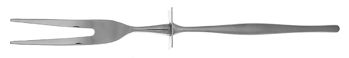 Design 3 (Stainless) Carving Fork Small with Stainless Prongs HC by Towle Silver-1