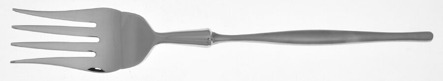 Design 3 (Stainless) Cold Meat Fork Large, Stainless Tines HC by Towle Silver-1