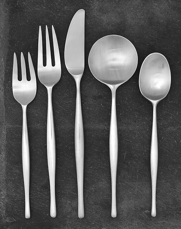 Design 3 (Stainless) 5 Piece Place Setting by Towle Silver-1