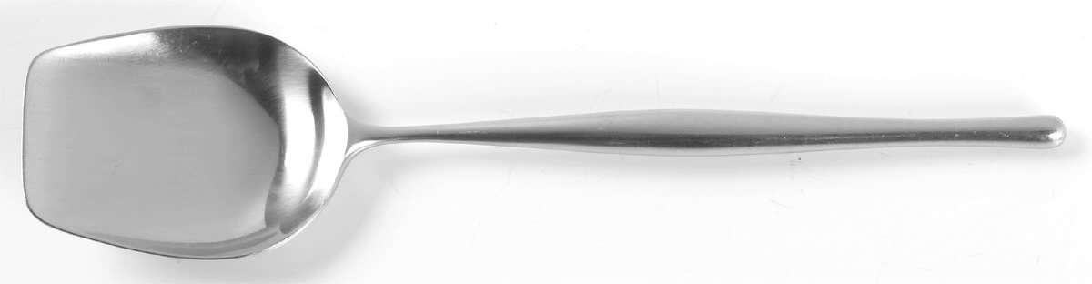 Design 3 (Stainless) Solid Serving Spoon by Towle Silver-1