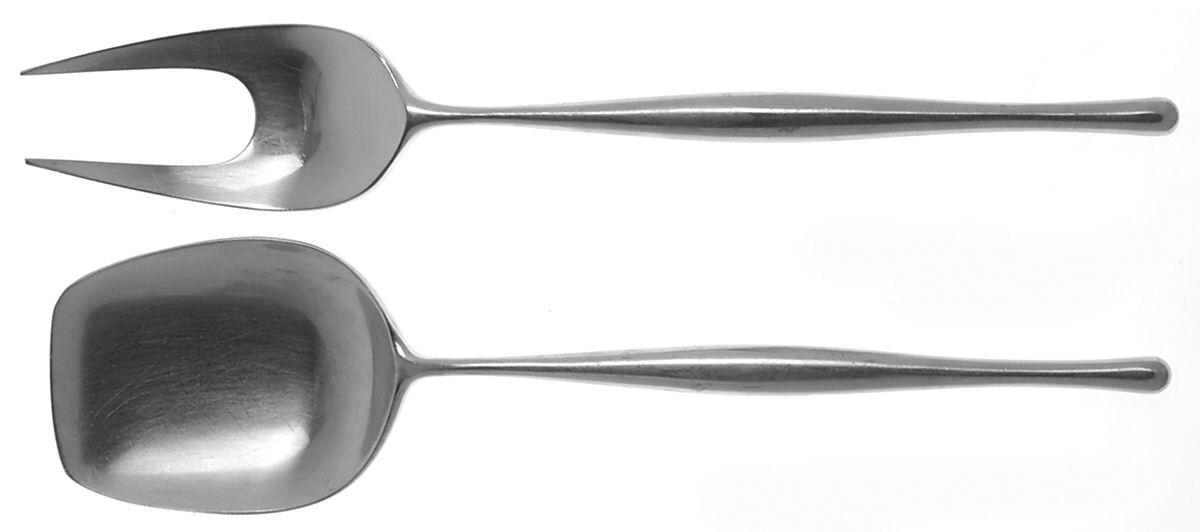 Design 3 (Stainless) Solid Serving Set by Towle Silver-1