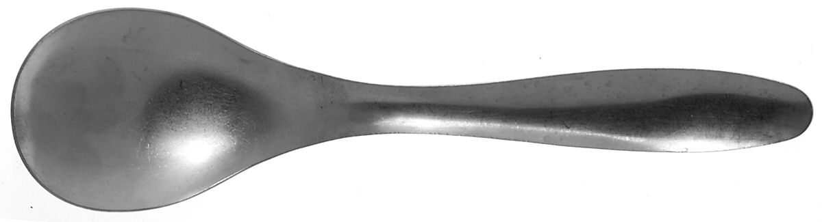 Design 9 (Stainless) Solid Salad Serving Spoon by Towle Silver-1