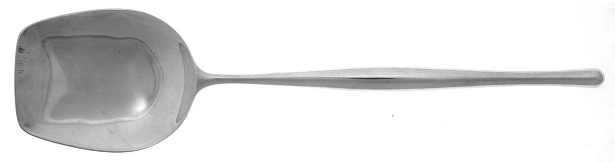 Design 3 (Silverplate) Solid Serving Spoon by Towle Silver-1