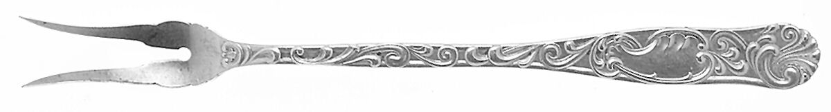 Diane (Sterling, 1889) Two-Tine Butter Pick by Towle Silver-1
