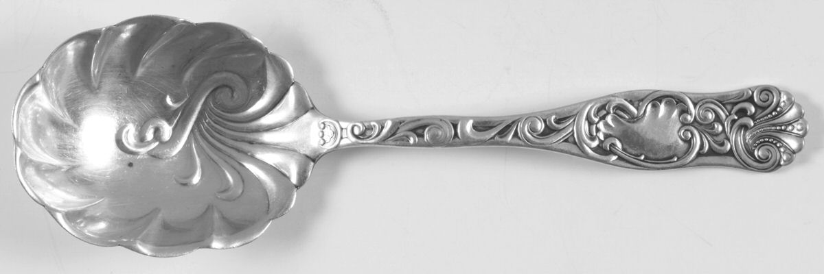 Diane (Sterling, 1889) Preserve Spoon by Towle Silver-1