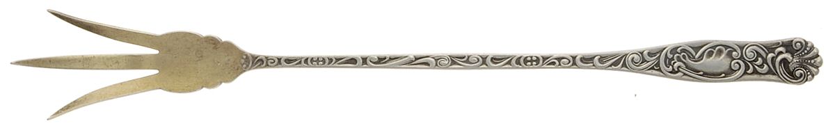 Diane (Sterling, 1889) Large Lettuce Serving Fork by Towle Silver-1