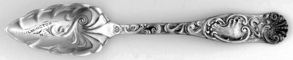 Diane (Sterling, 1889) Fruit/Orange Souvenir Spoon by Towle Silver-1