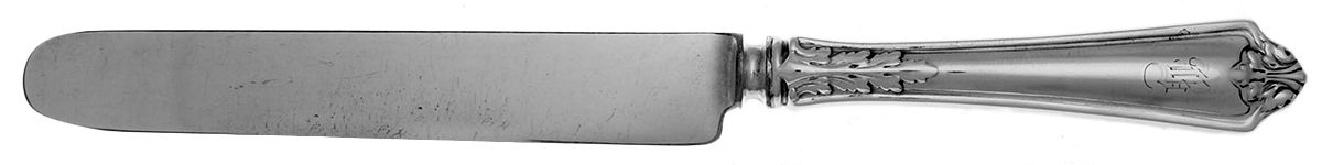 Dorothy Bradford (Sterling, 1913) Blunt Hollow Handle Knife W/Bolster by Towle Silver-1