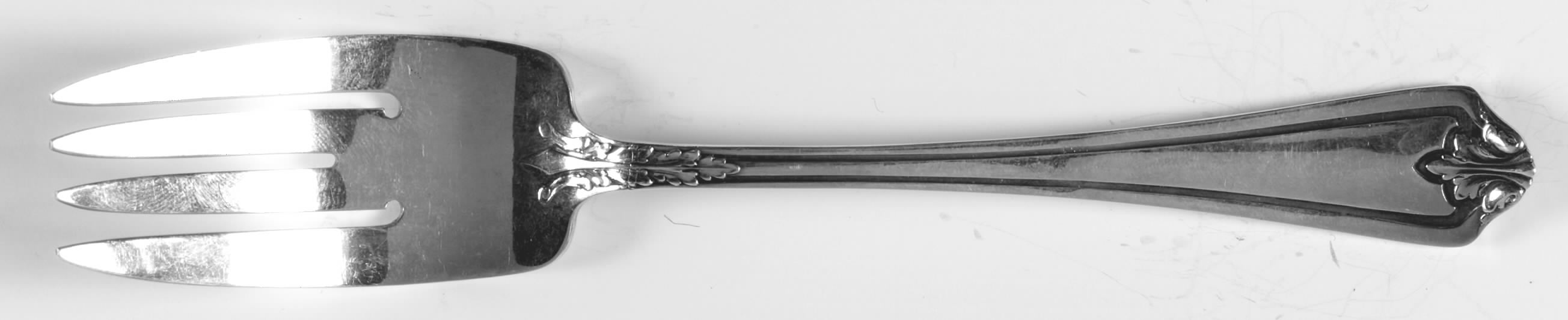 Dorothy Bradford (Sterling, 1913) Individual Solid Fish Fork by Towle Silver-1