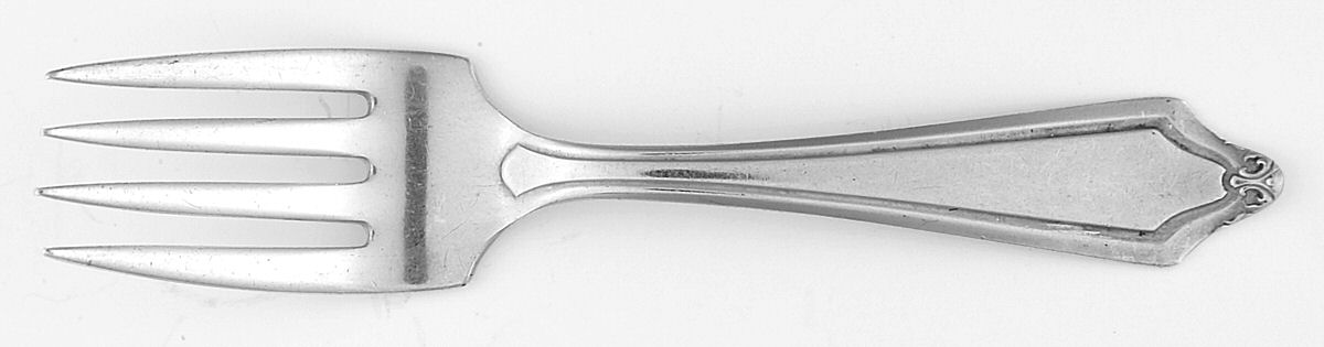Dorothy Manners (Sterling, 1919) Baby Fork by Towle Silver-1