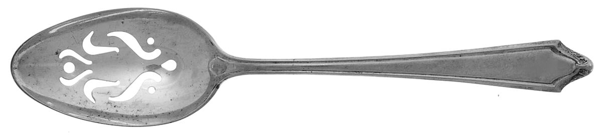 Dorothy Manners (Sterling, 1919) Pierced Tablespoon (Serving Spoon) by Towle Silver-1