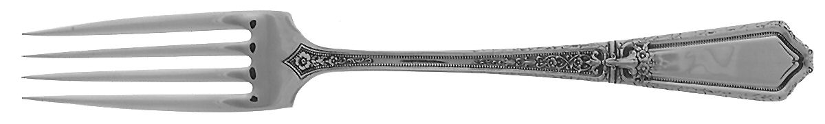 D'Orleans (Sterling, 1923) Solid Youth Tea Fork by Towle Silver-1