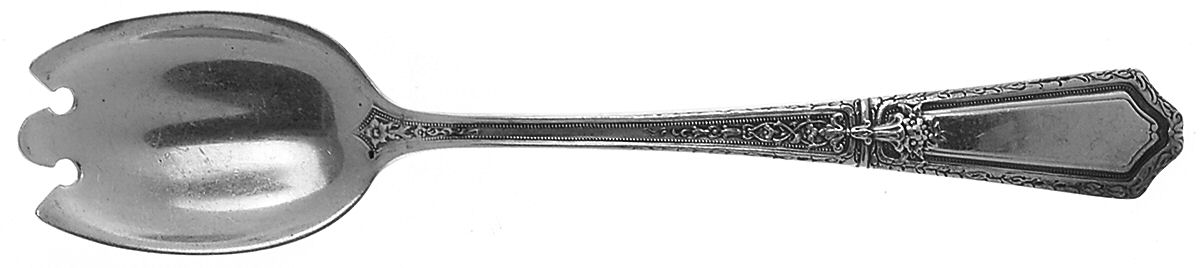 D'Orleans (Sterling, 1923) Ice Cream Fork by Towle Silver-1