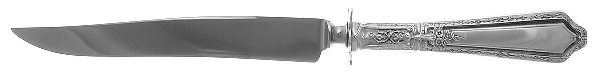 D'Orleans (Sterling, 1923) Large Stainless Blade Roast Carving Knife by Towle Silver-1