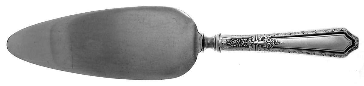 D'Orleans (Sterling, 1923) Pie Server with Silverplate Blade by Towle Silver-1