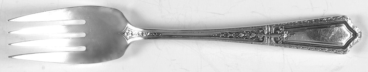 D'Orleans (Sterling, 1923) Individual Solid Fish Fork by Towle Silver-1