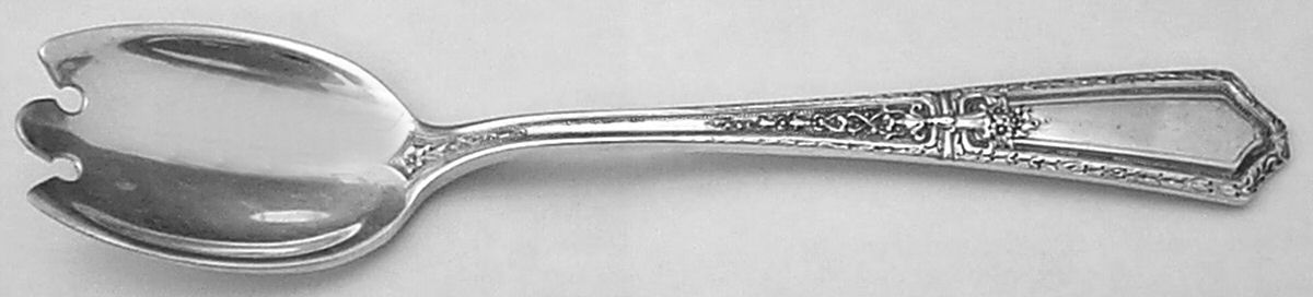 D'Orleans (Sterling, 1923) Ice Cream Fork by Towle Silver-1