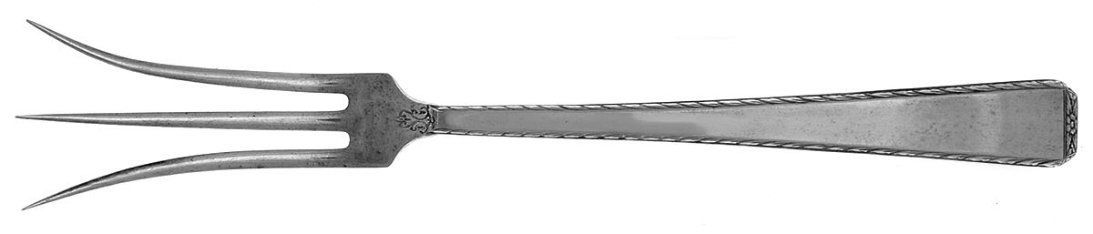 Drury Lane (Sterling, 1939, No Monograms) Lemon Fork by Towle Silver-1