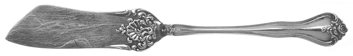Du Barry (Sterling, 1900) Flat Handle Master Butter Knife by Towle Silver-1