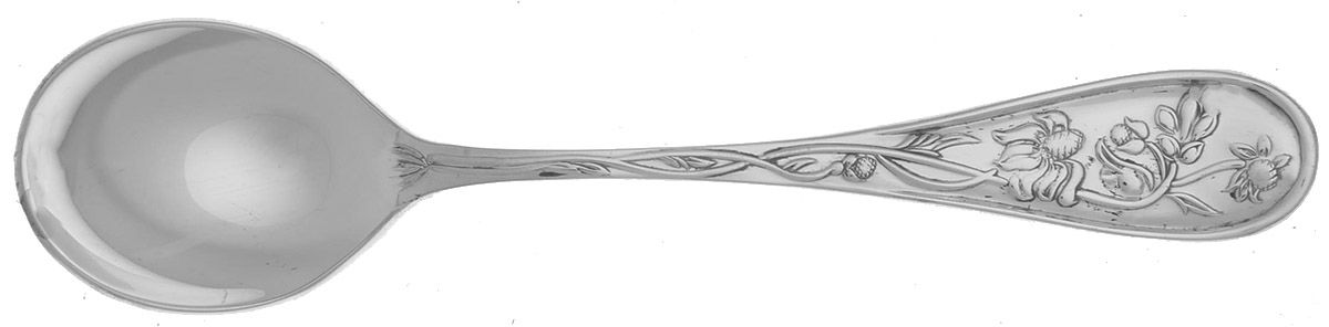 Eden (Silverplate, 1980) Sugar Spoon by Towle Silver-1