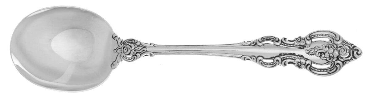 El Grandee (Sterling, 1964) Round Bowl Soup Spoon (Cream Soup) HC by Towle Silver-1