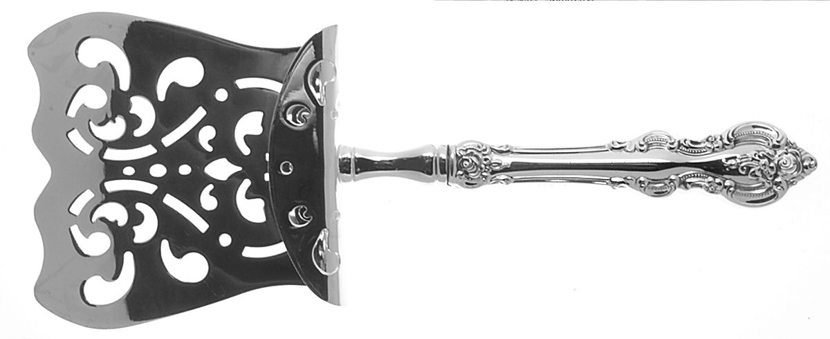 El Grandee (Sterling, 1964) Hollow Asparagus Server with Silverplate Hood by Towle Silver-1